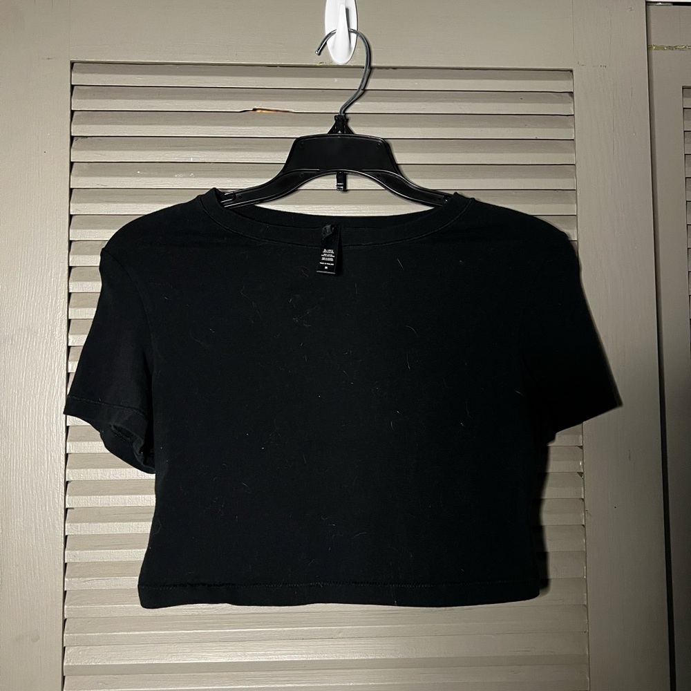 SKIMS COTTON CROP TOP